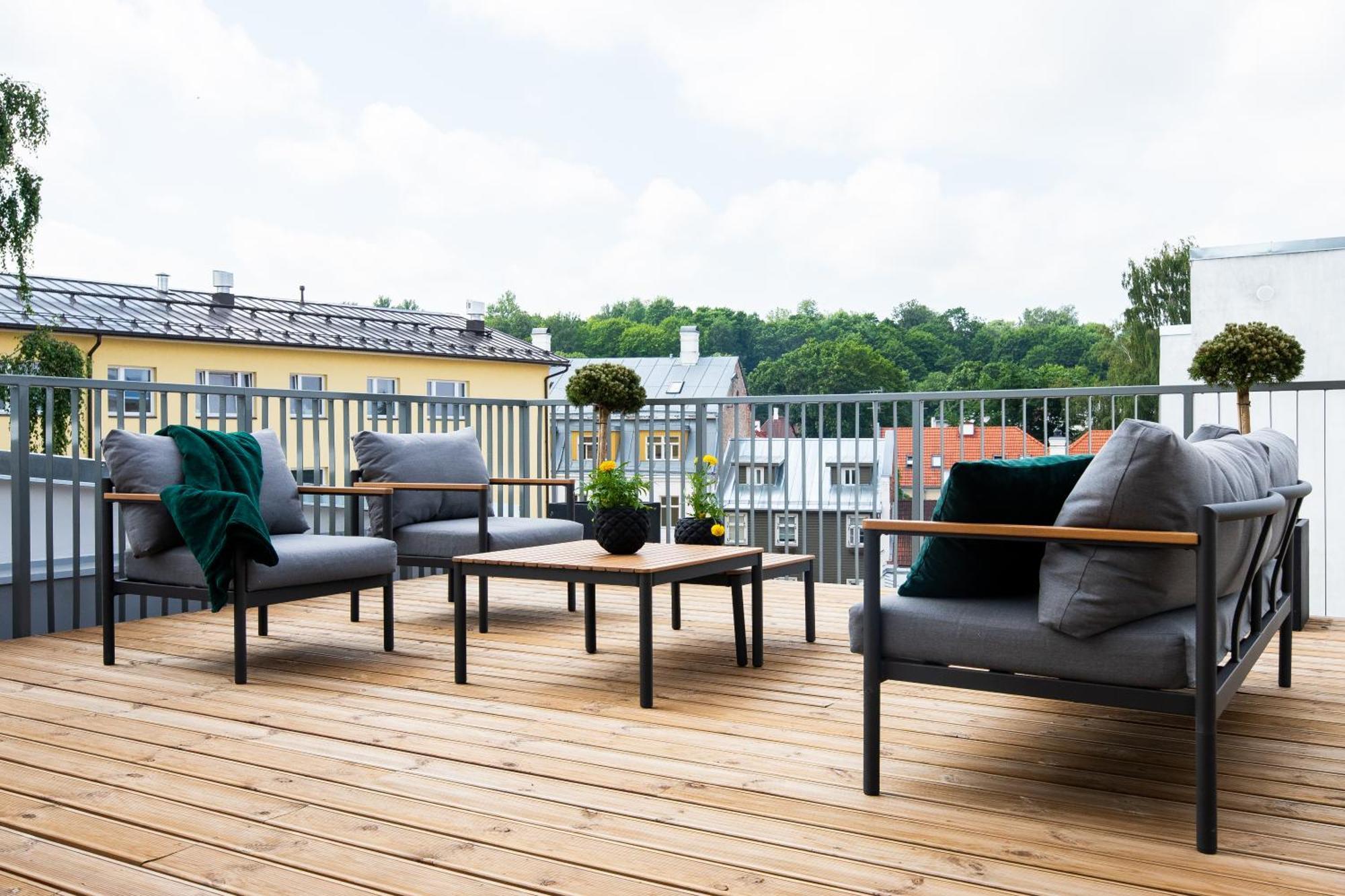 Tempus Te Premium Duo Lofts Tartu - Private Cinema, Gym And Terrace Lejlighed Eksteriør billede