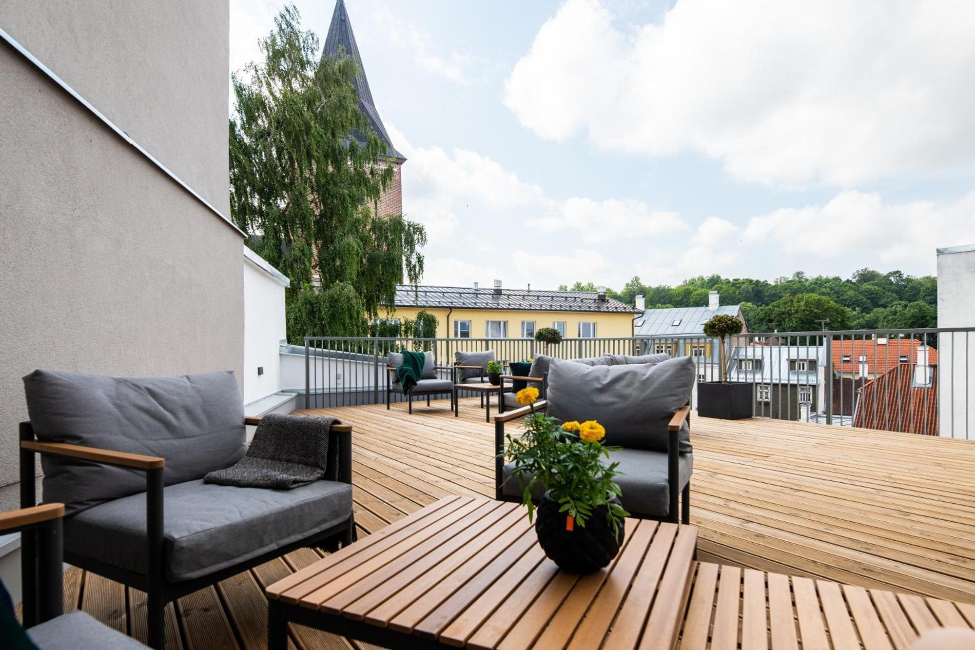 Tempus Te Premium Duo Lofts Tartu - Private Cinema, Gym And Terrace Lejlighed Eksteriør billede